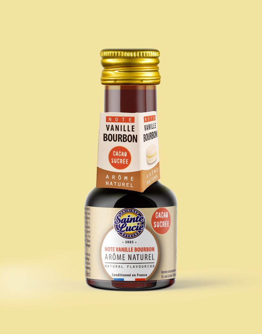 Vanille Bourbon en poudre sucrée 18% - SAINTE LUCIE - Pot de 240 g