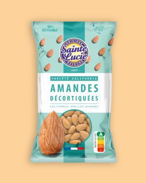 Amandes California décortiquées Sainte Lucie