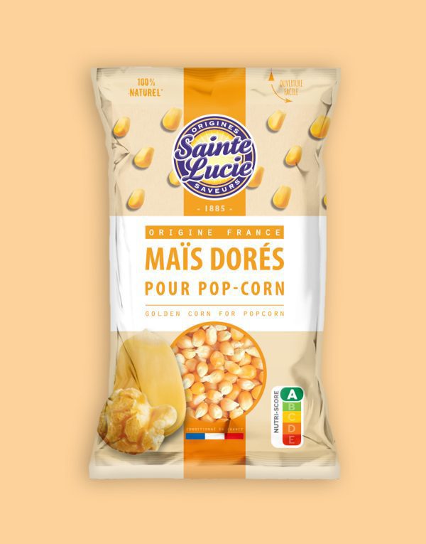 Maïs de France pour Pop-corn Sainte Lucie