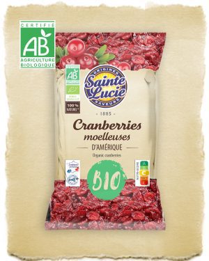 Cranberries moelleuses bio Sainte Lucie