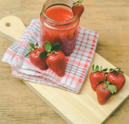 Soupe de fraise