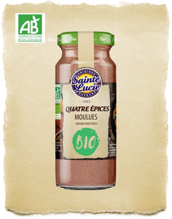 Quatres épices moulues bio